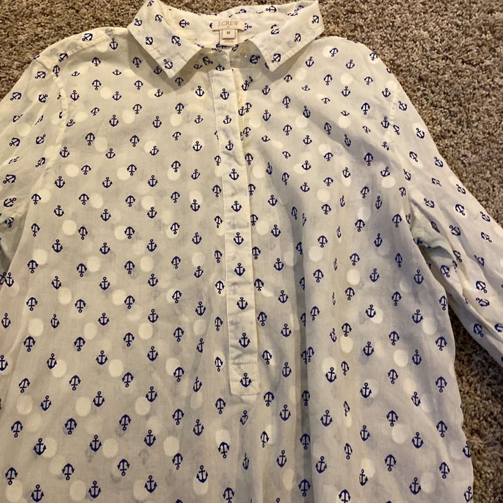 Anchor Button Up - Picture 3 of 4